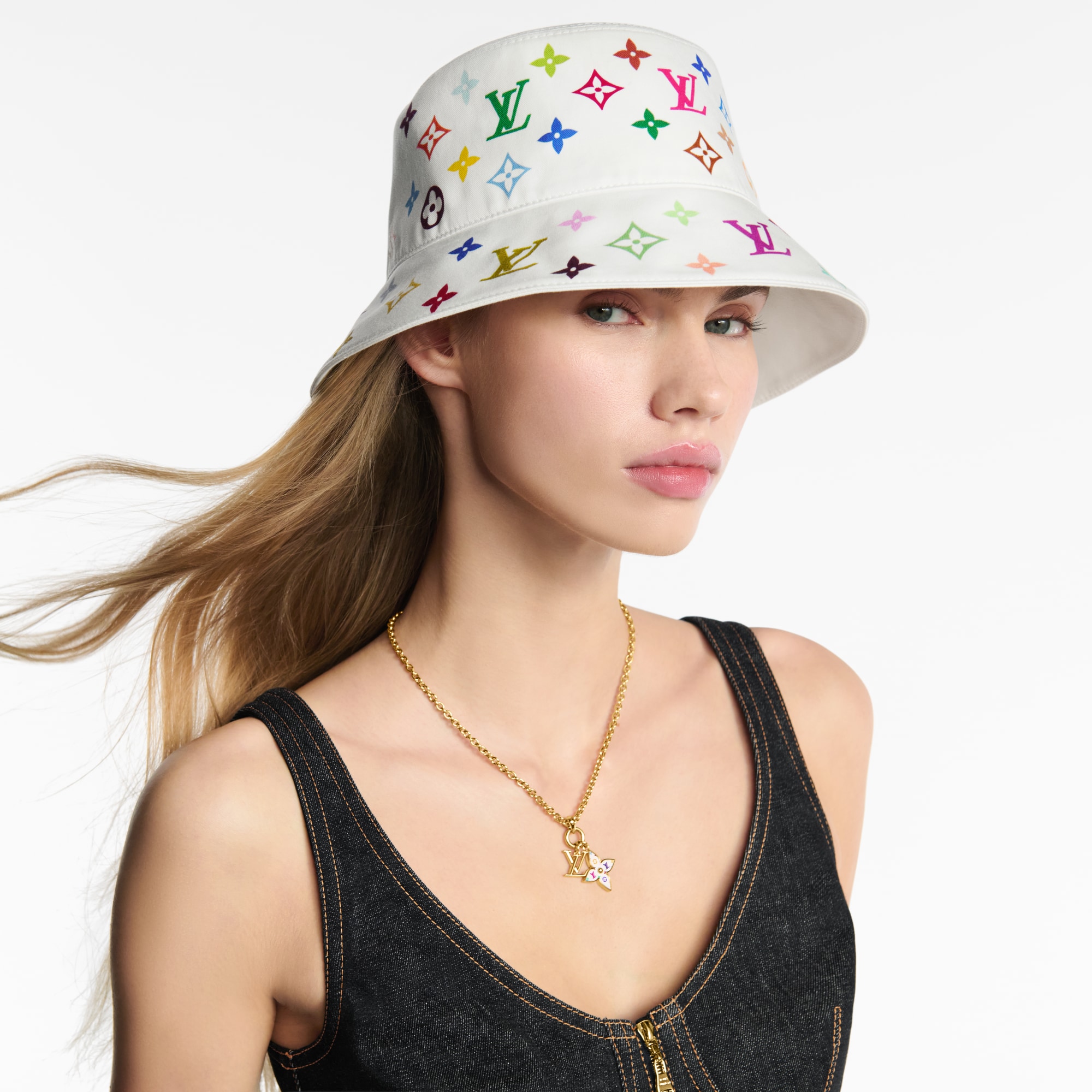 LV × TM バケットハット・スーパーフラット リバーシブル　Sサイズ LV × TM バケットハット・スーパーフラット リバーシブル S00｜ルイ